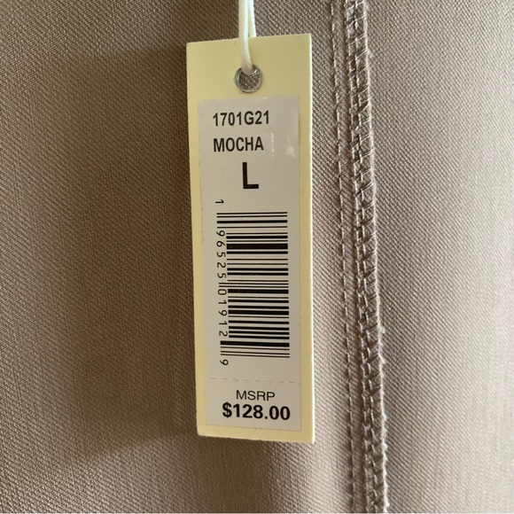 “Max Studio” Classic Waterfall Tan Jacket NWT size L - Picture 10 of 12